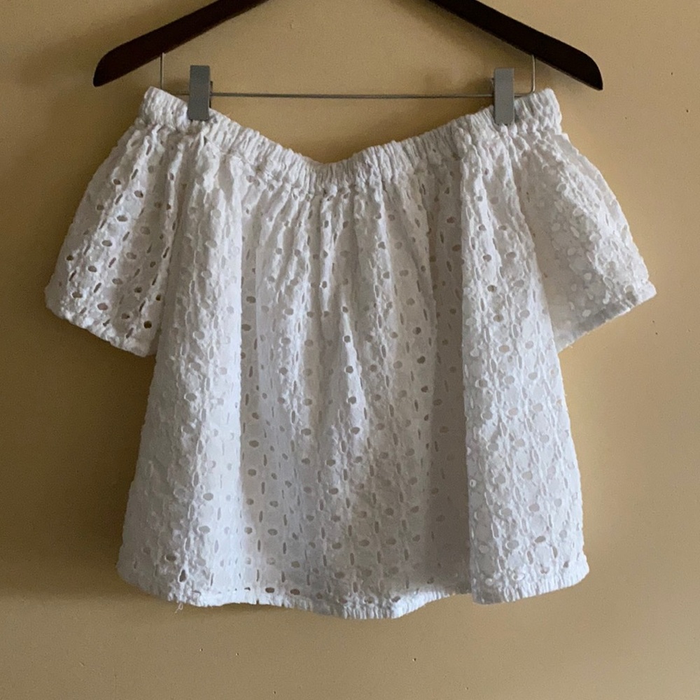Rebellion Off Shoulder Crop Top